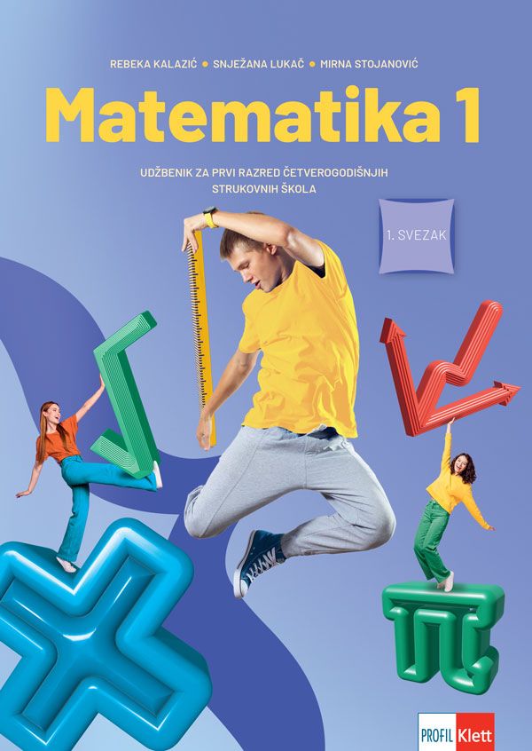 MATEMATIKA 1, udžbenik iz matematike za 1. r.