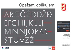 OPAŽAM, OBLIKUJEM 8