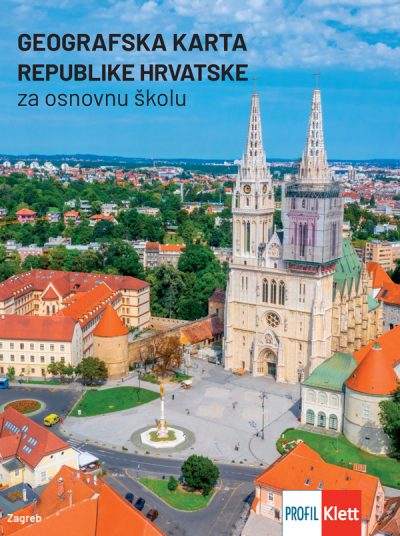 Geografska karta Republike Hrvatske