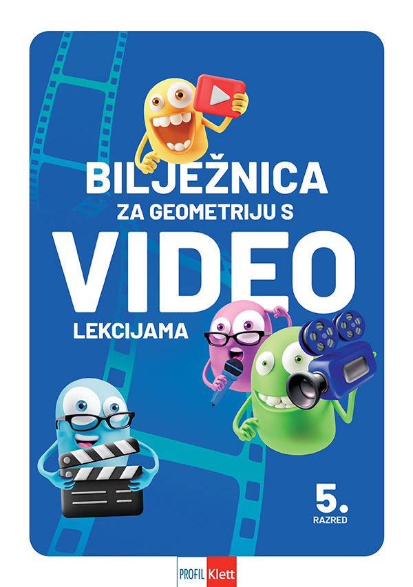 Geometrijska bilježnica s videima za 5. razred OŠ
