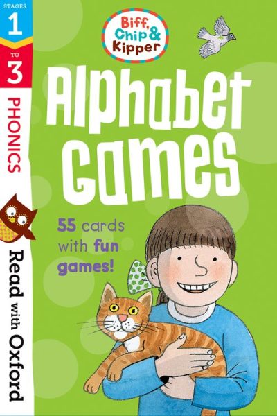 READ WITH OXFORD: STG 1-3:BCK ALPHABET GAMES FLASHCARDS