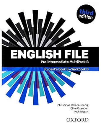 English File 3rd Edition Pre-Intermediate