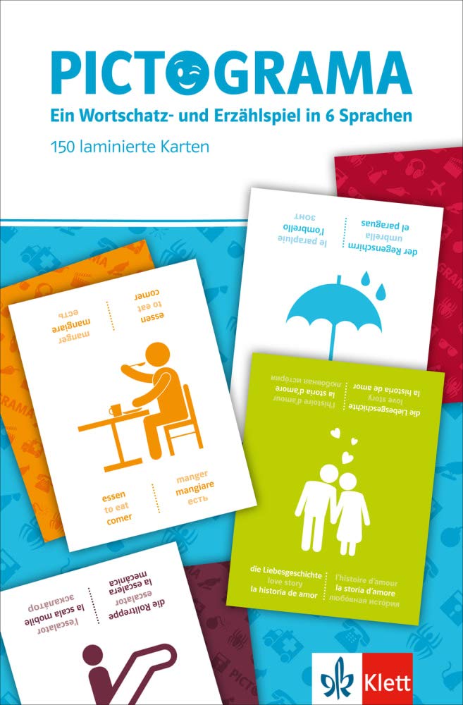 Pictograma 150 laminierte Spielkarten