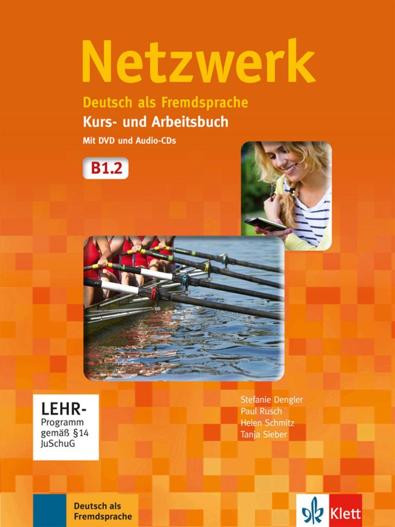 Netzwerk B1 Kurs-/Arbeitsbuch + Audios + DVD B1.2