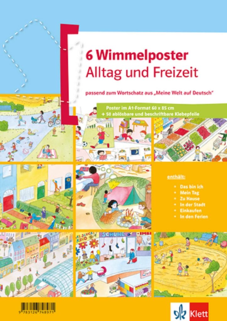 Wimmelposter Alltag und Freizeit ( 6 Poster)