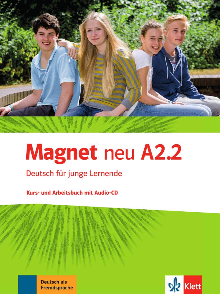 Magnet neu A2.2 Kurs- und Arbeitsbuch mit Audio-CD