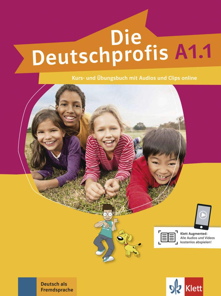 Die Deutschprofis A1.1: Kurs- und Übungsbuch mit Audios und Clips online