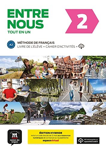 Entre nous 2 udžb.+radna za fran. j., 2. i/ili 3.r