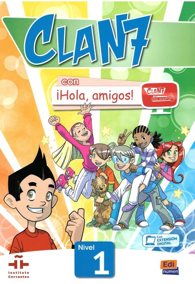 Clan7 con Hola, amigos! Nivel 1
