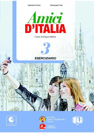 AMICI D'ITALIA 3 PLUS quaderno + Audio CD