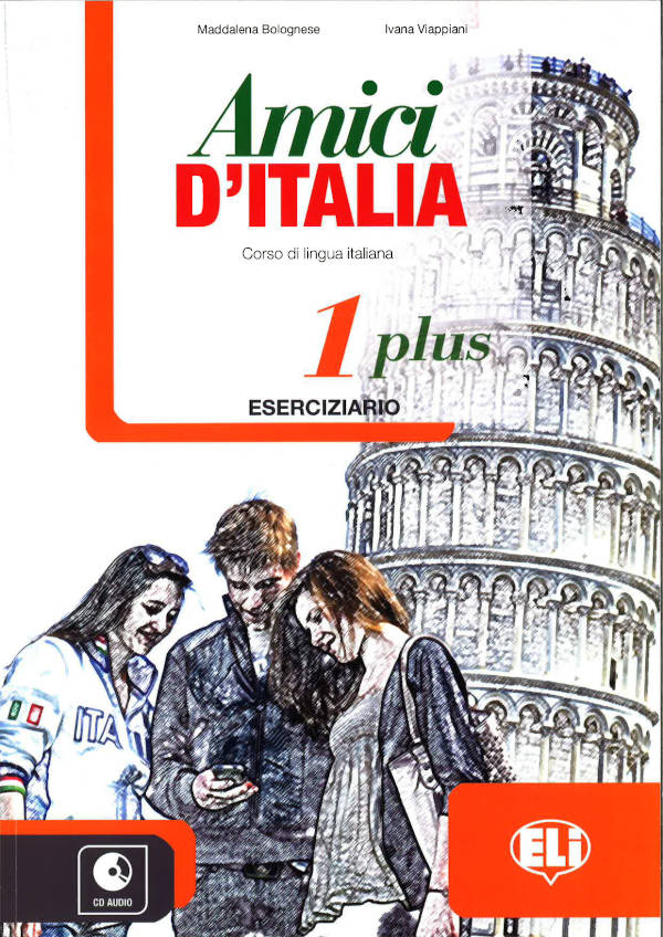 AMICI D'ITALIA 1 PLUS quaderno + Audio CD