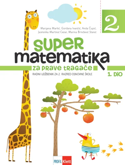 PP SUPER MATEMATIKA ZA PRAVE TRAGAČE 2, 1. dio
