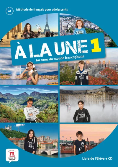 A la une 1 udžbenik za francuski jezik, 5.razred, 5.godina učenja - hibridno izdanje