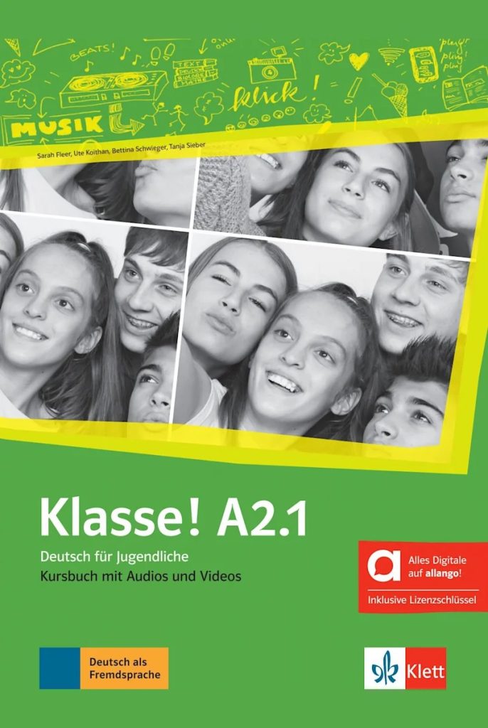 Klasse! A2.1 udžb. za njemački jezik, 3. r. gimn. i strukovnih šk (HR)+allango