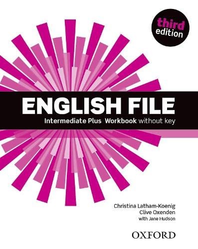 ENG FILE 3E INT PLUS WB W/O KEY
