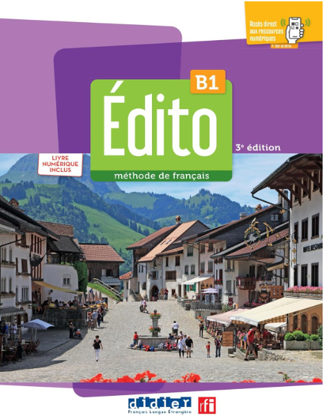 EDITO B1 3eme edition - Livre + Livre numerique