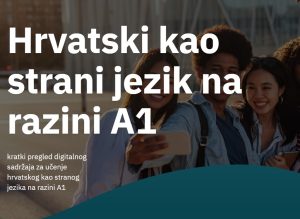 Hrvatski za strance - digitalni obrazovni sadržaji za samoučenje