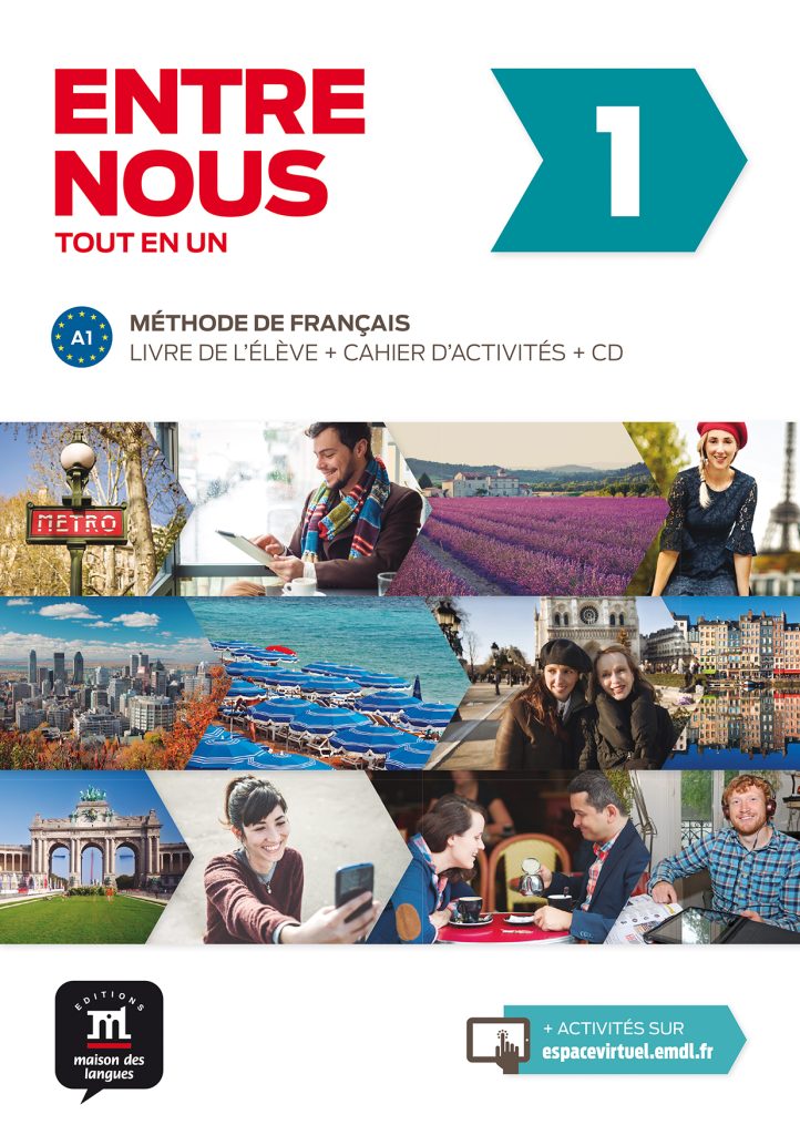 Entre nous 1 udžbenik+radna bilježnica francuskog