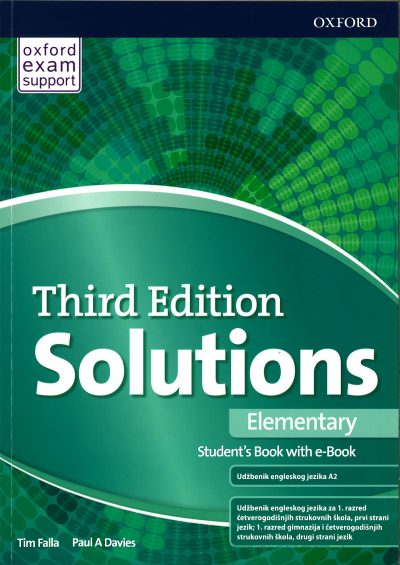 SOLUTIONS 3rd ED. ELEMENTARY SB (HR)